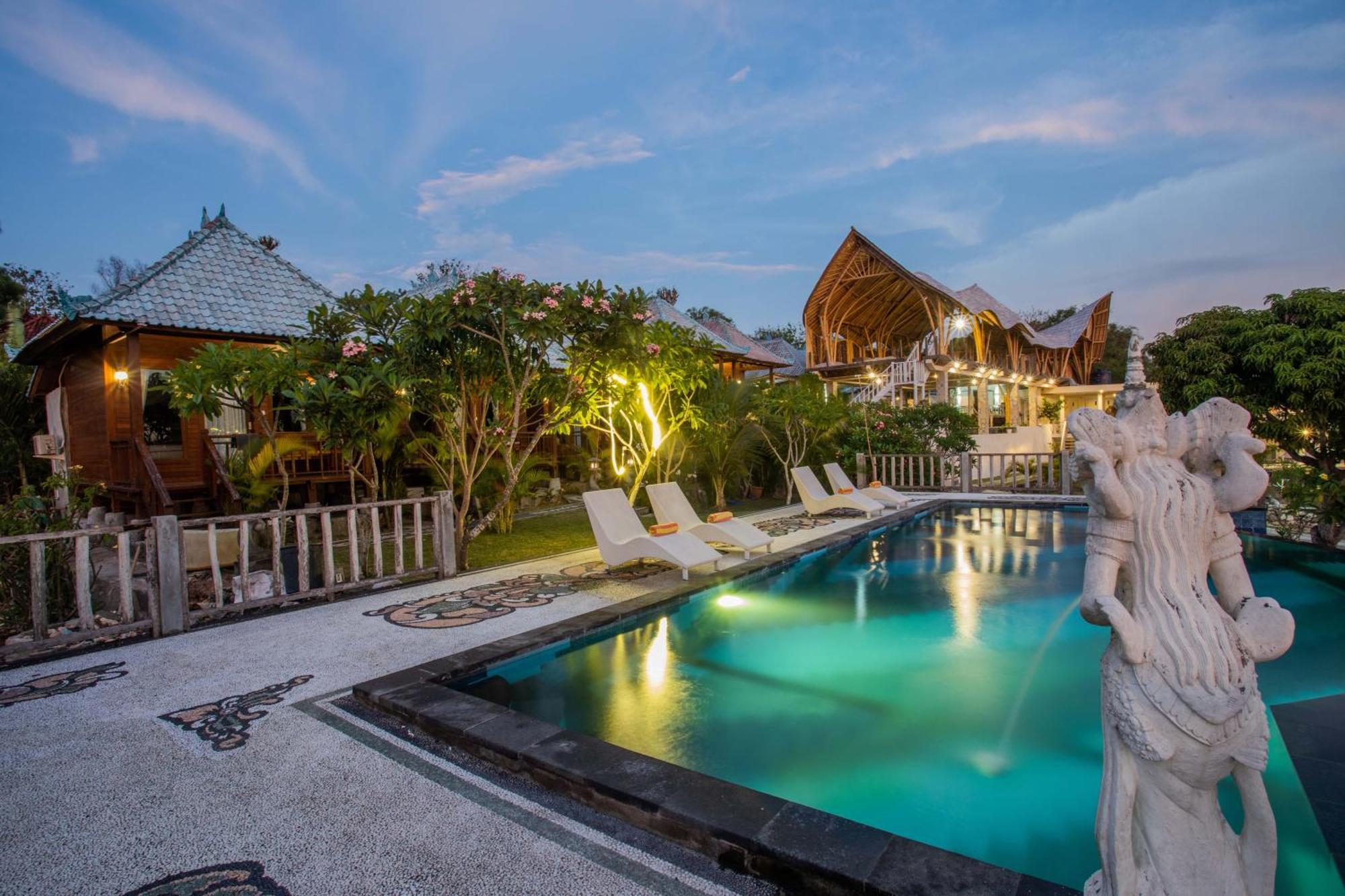 Tawe Ocean Blue Villa Lembongan Exterior foto