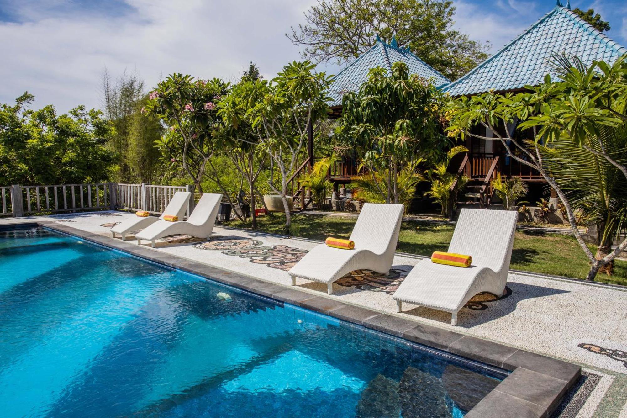 Tawe Ocean Blue Villa Lembongan Exterior foto