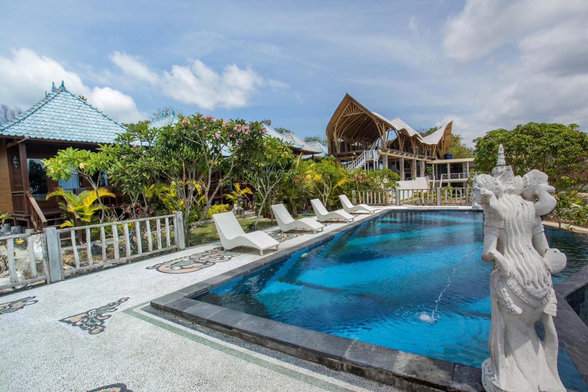 Tawe Ocean Blue Villa Lembongan Exterior foto